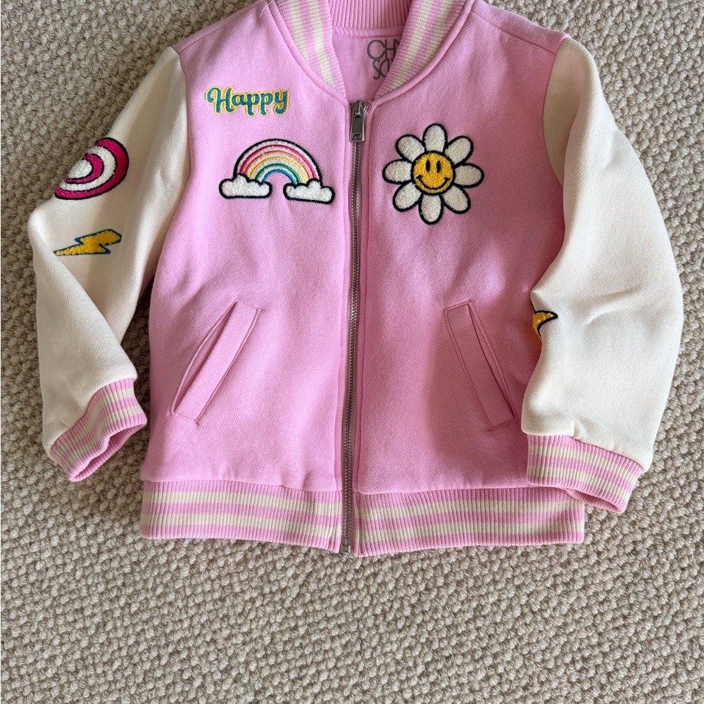 Chaser Pink and Cream Kids jacket